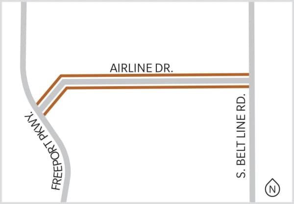 Airline Drive reconstruction project to begin in 2020