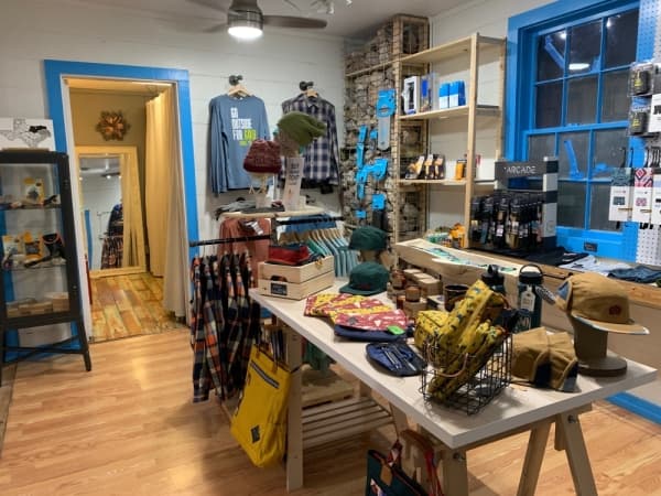 All the products sold at The Budaful Hiker are from companies that give back to communities in some way. (Katharine Jose/Community Impact Newspaper)