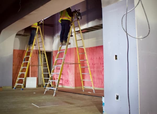 This room will house a retail shop once the resort opens in November 2020. (Taylor Jackson Buchanan/Community Impact Newspaper)