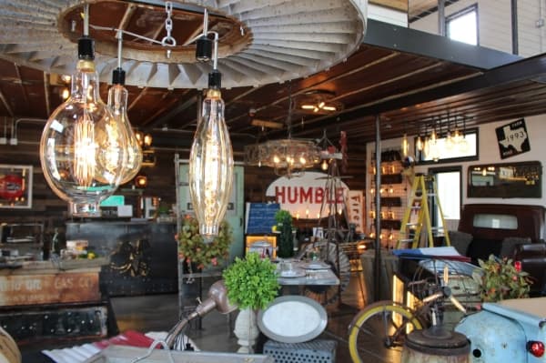 Lamp Monkey is located in downtown Humble. (Kelly Schafler/Community Impact Newspaper)