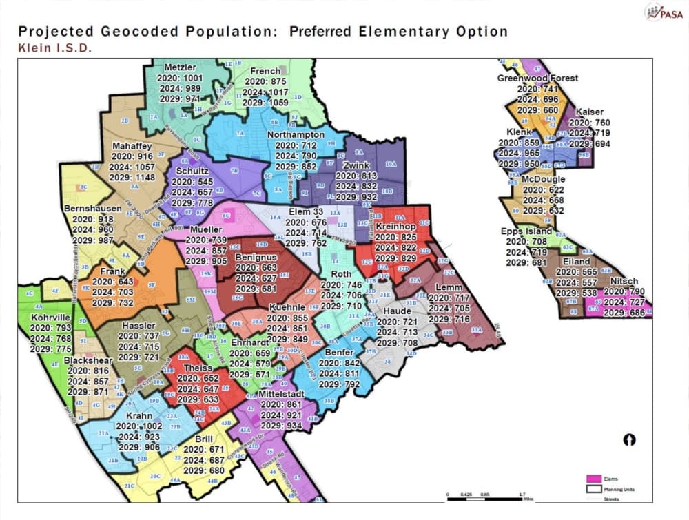 Klein ISD-preferred zoning option alleviates overcrowding, raises concerns on stability of certain school programs