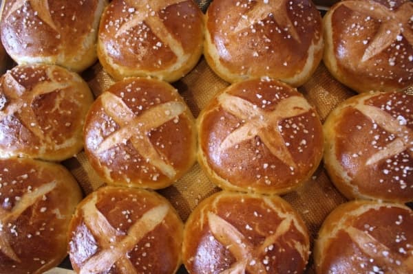 A variety of pastries and breads are offered at Manna Bread from Heaven in Tomball, which first began on owner Christin Shumway's porch. (Kara McIntyre/Community Impact Newspaper)