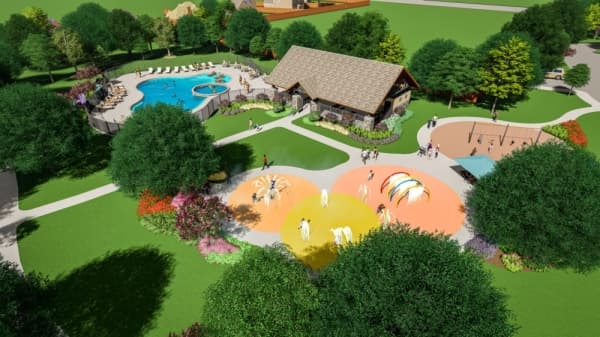 86-acre Cherry Pines under construction in Tomball