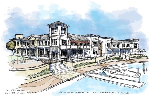 The Boardwalk at Towne Lake opened in Cypress 2016. (Courtesy INsite Architecture)