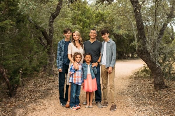 Chrystal Smith and her family adopted their daughter in 2015. (Courtesy Foster Village)