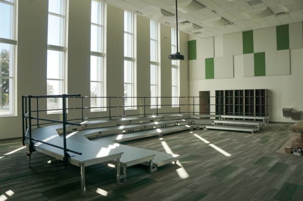 New music wing nears completion at McNeil High School