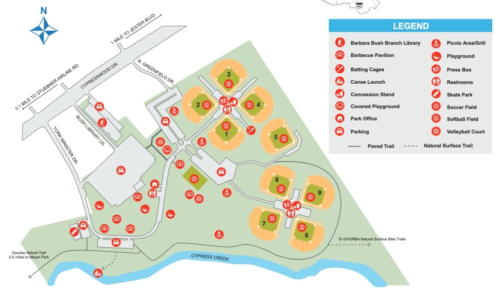 Collins Park trail segment to close temporarily starting Jan. 2