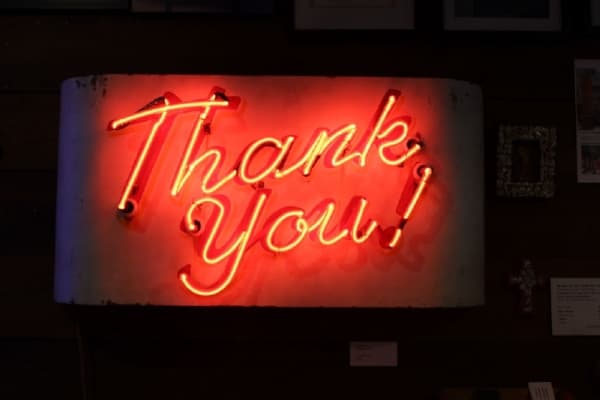 This piece is made from neon gas inside glass tubes. When electrified, neon naturally emits a reddish-orange glow. Emma Freer/Community Impact Newspaper