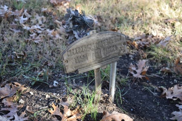 Nearly 60 of the 161 people buried at the cemetery are children. (Emily Davis/Community Impact Newspaper) 