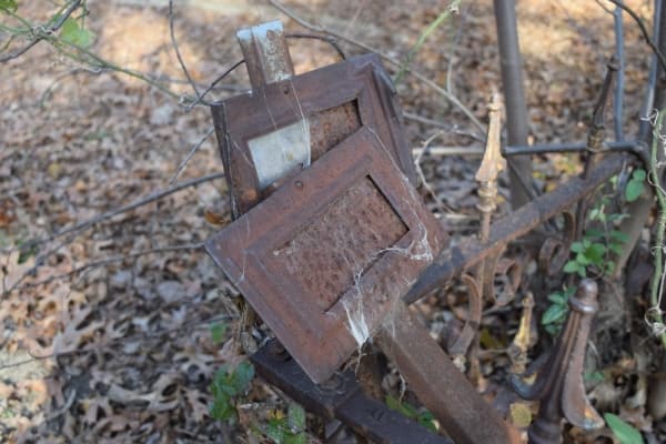 Many gravesite markers have deteriorated to the point where they can not be read. (Emily Davis/Community Impact Newspaper)