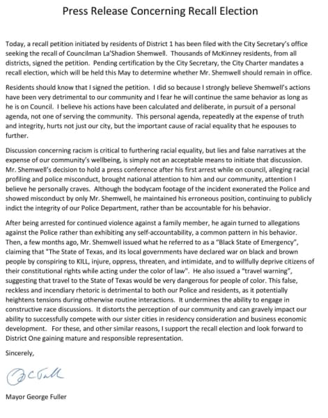Shemwell press release