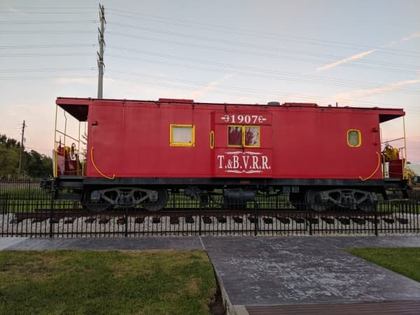 Visit the Tomball Historic Depot Museum on South Elm Street. (Anna Lotz/Community Impact Newspaper)