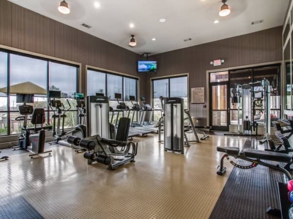 Residents have access to a high-endurance fitness center. (courtesy The Venue at Craig Ranch) 