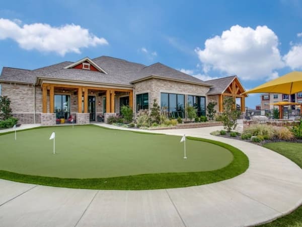 The community has a putting green for residents to use. (courtesy The Venue at Craig Ranch) 
