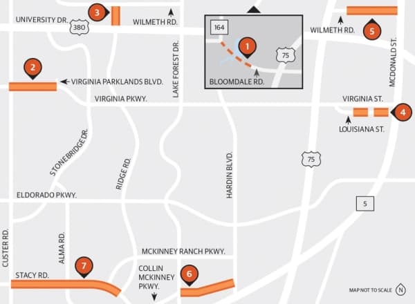 City of McKinney prepares to kickoff various roadway projects in 2020