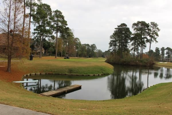 The Forest Course at Kingwood Country Club is accessible via the community. (Kelly Schafler/Community Impact Newspaper)