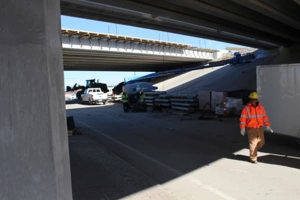 The U-turn at Hillcrest Road-Rasor Boulevard is one of several U-turns and right lanes of city streets likely to be closed throughout the project. (William C. Wadsack/Community Impact Newspaper)
