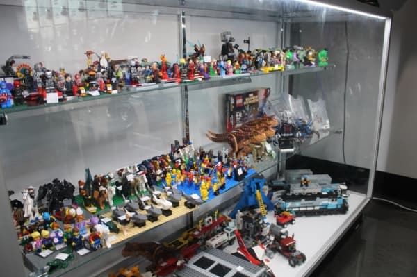 brickLAB, Inc. offers a range of miniature LEGO figures for sale. (William C. Wadsack/Community Impact Newspaper)