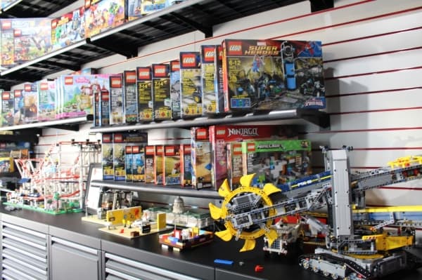 brickLAB, Inc. offers both new and previously used LEGO sets for sale. (William C. Wadsack/Community Impact Newspaper)