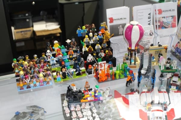 brickLAB, Inc. offers a range of miniature LEGO figures for sale. (William C. Wadsack/Community Impact Newspaper)