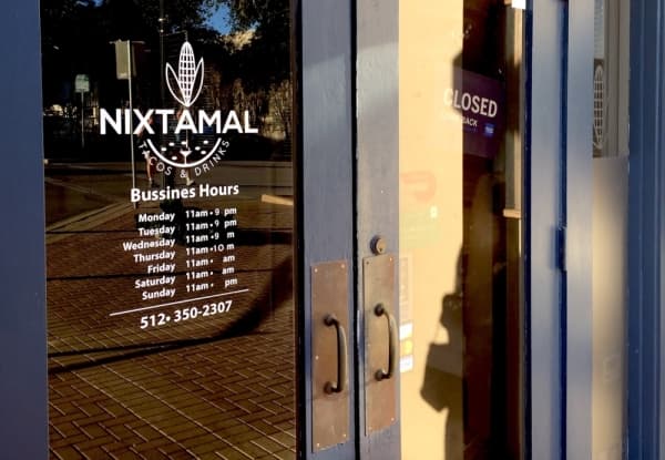 Nixtamal Tacos and Drinks closes in downtown Round Rock