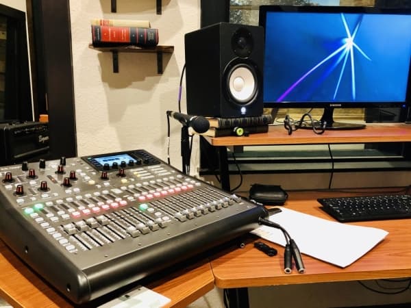 Gruene Records is a commercial recording studio located in the Gruene Road industrial park in New Braunfels. (Ian Pribanic/Community Impact Newspaper)