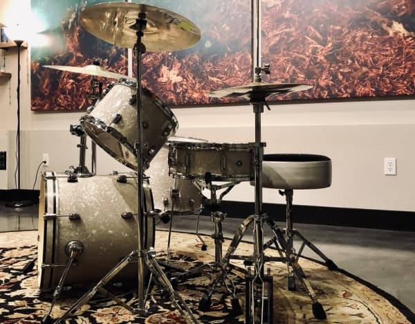Professional equipment is available for in studio recordings. (Ian Pribanic/Community Impact Newspaper)