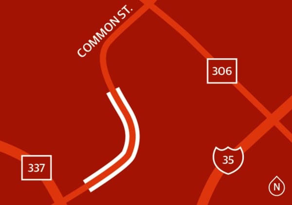 New Braunfel’s Common Street project is ahead of schedule