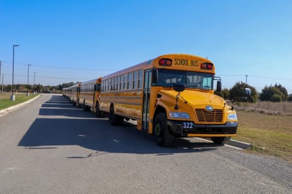 Georgetown ISD replaces nearly one-fourth of fleet with clean-energy propane buses, receives award