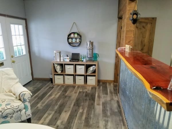 A photo of the lobby of Hill Country Healing Haven.