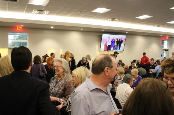 A ribbon-cutting and open house was held Jan. 14 for the Gary and Cynthia Blankenship Business Center, the new addition to the Grapevine Chamber of Commerce. (Renee Yan/Community Impact Newspaper)