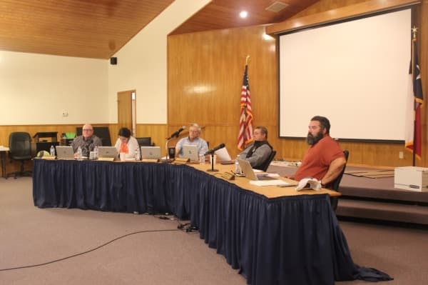 A photo of Dripping Springs City Council.