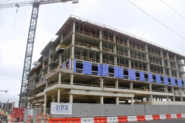 Another hotel is under construction near The Domain in North Austin