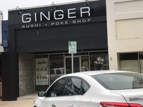 Ginger Sushi + Poke Shop in downtown San Marcos now closed