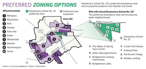 Klein ISD offers preferred elementary school zone option