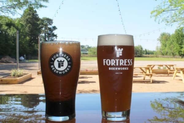 Fortress BeerWorks opened in 2019. (Eva Vigh/Community Impact Newspaper) 