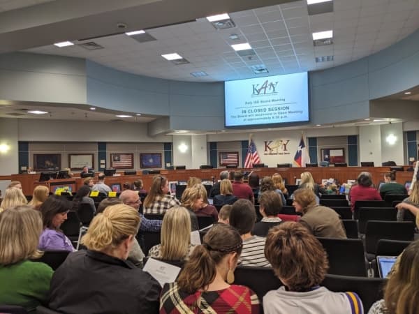 Katy ISD board of trustees OKs construction contract, plat for Junior High School No. 17
