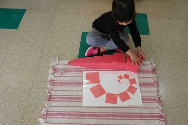 Montessori Preschool teaches students concentration, patience and collaboration. (Danica Smithwick/Community Impact Newspaper)