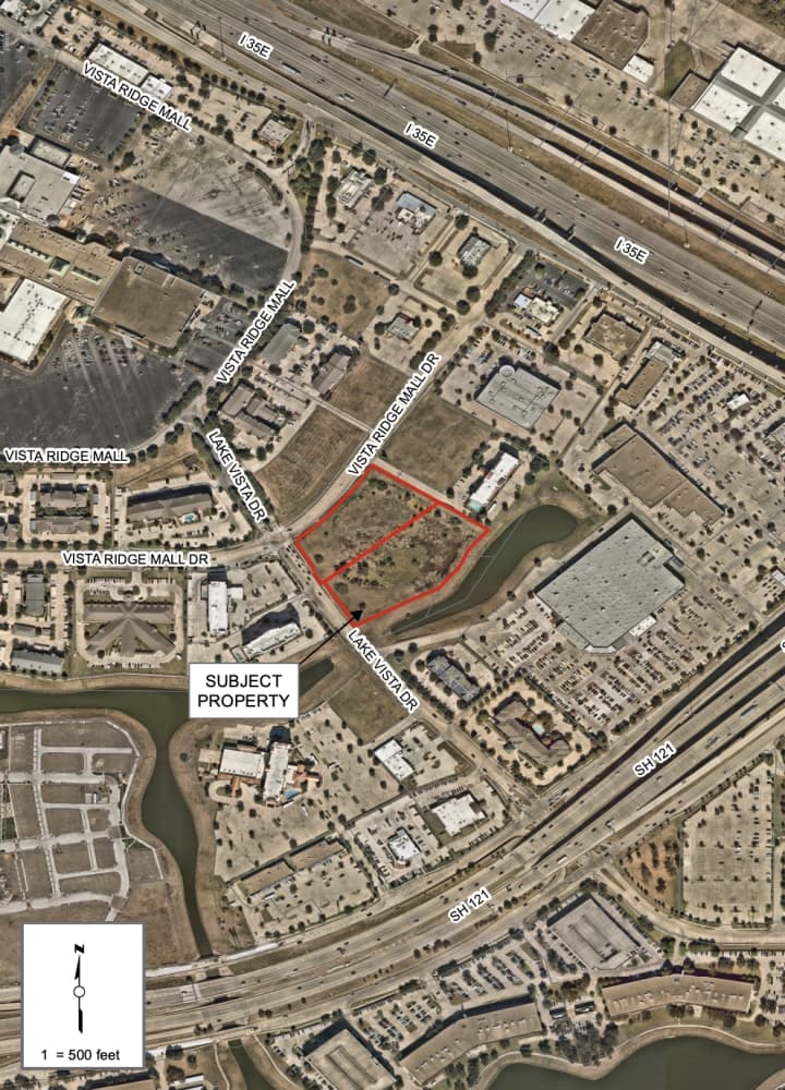 Construction on the Aloft Hotel by Marriott is expected to begin no later than December 2021. (Courtesy city of Lewisville)