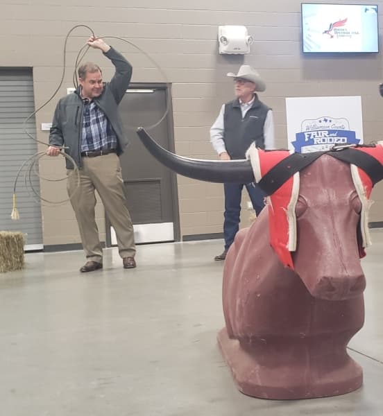 The Williamson County Fair and Rodeo held a kickoff event Jan. 28 at the Williamson County Expo Center in Taylor. (Ali Linan/Community Impact Newspaper)