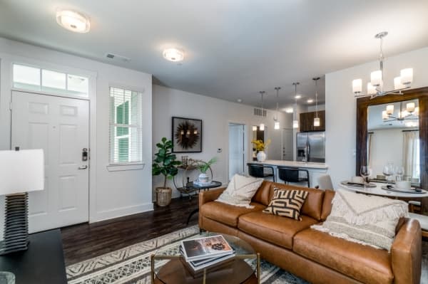 Units have open-concept living spaces. (Courtesy The Howard Hughes Corporation)