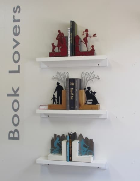 Authenticaa has “practical” art, such as bookends. (Nicholas Cicale/Community Impact Newspaper)