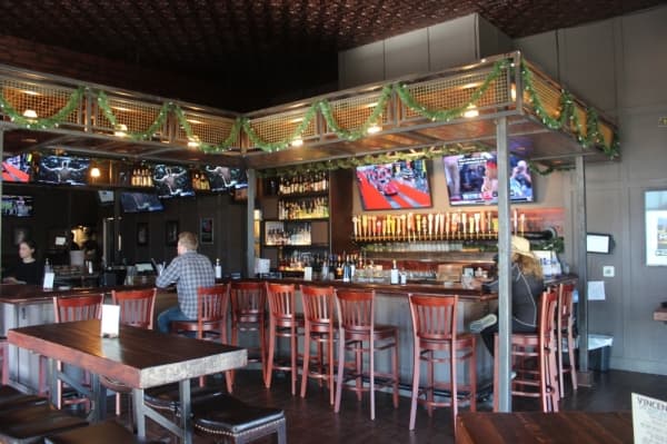 




Vincent’s aesthetic, according to Taylor, is “Irish darkwood tavern.”