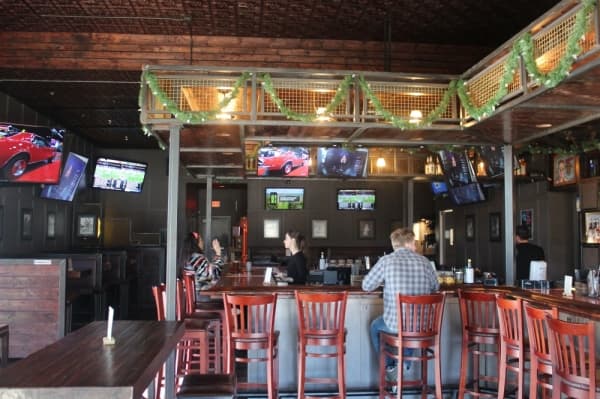 Vincent's aesthetic, according to Taylor, is "Irish darkwood tavern." (Olivia Aldridge/Community Impact Newspaper)