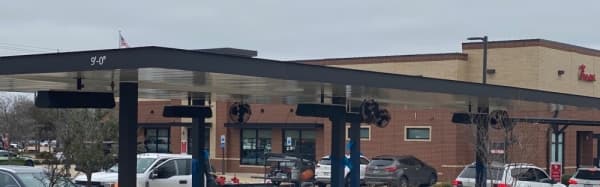 McKinney Chick-fil-A receives new drive-thru canopy