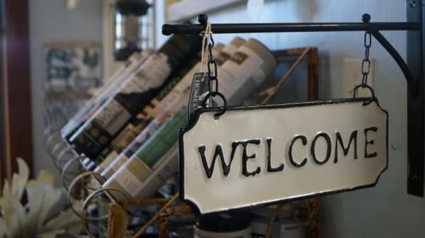 In addition to selling antiques and clothing, Bless This Nest also hosts painting classes, wine nights and will offer live music in the shop's backyard in the near future, Wagner said. (Kelsey Thompson/Community Impact Newspaper)                                       