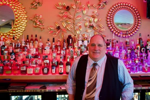 Gino Catenacci is the namesake behind and owner of Gino’s Vino Osteria. (Taylor Jackson Buchanan/Community Impact Newspaper)
