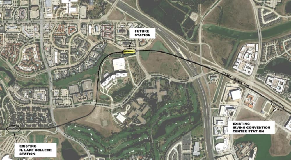 Irving's $11.6M Hidden Ridge transit station to open in December