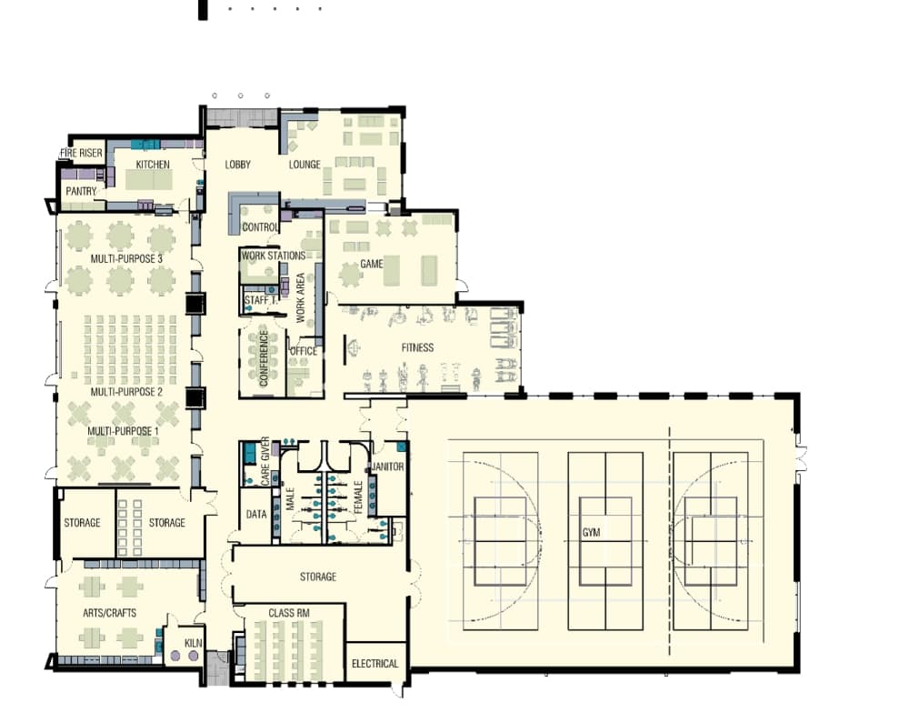 Keller City Council unveiled Jan. 27 plans for a new Senior Activities Center, first approved by voters in Nov. 2018. (Courtesy city of Keller)