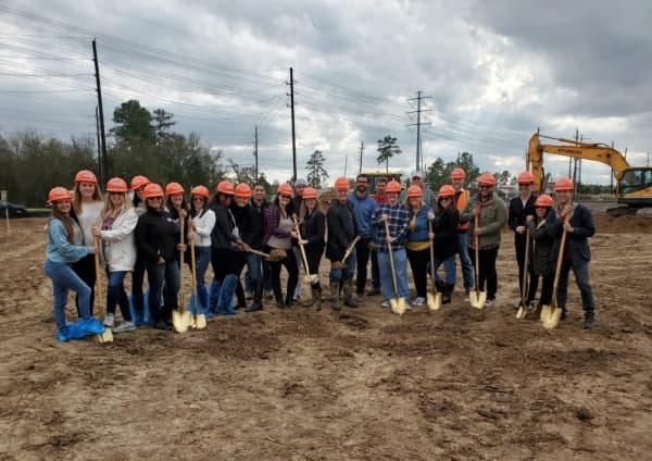 Consultants in Dental Aesthetics hold ground breaking ceremony for new Spring location